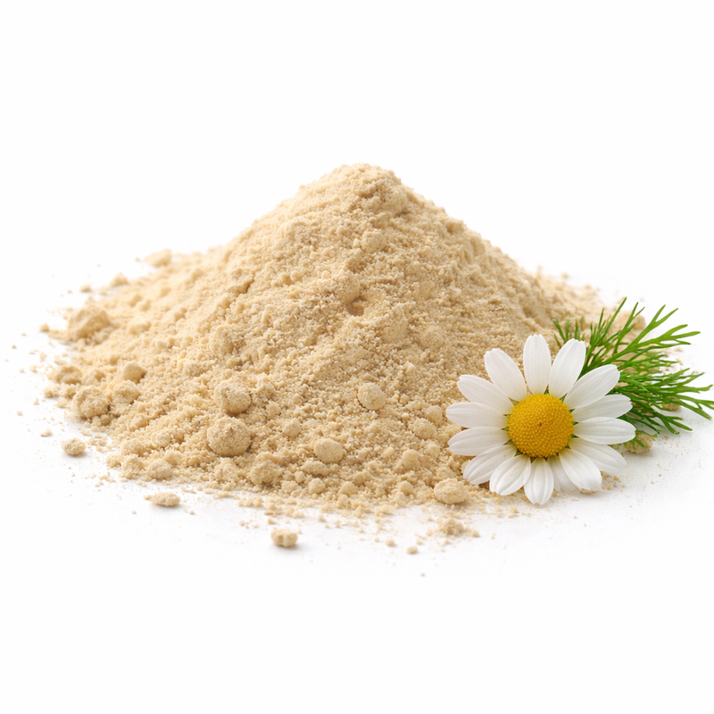 Chamomile extract powder with chamomile flower, natural sleep and calm ingredient in Refix
